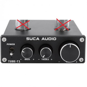Przedwzmacniacz Suca Audio Tube-T1 6K4 czarny