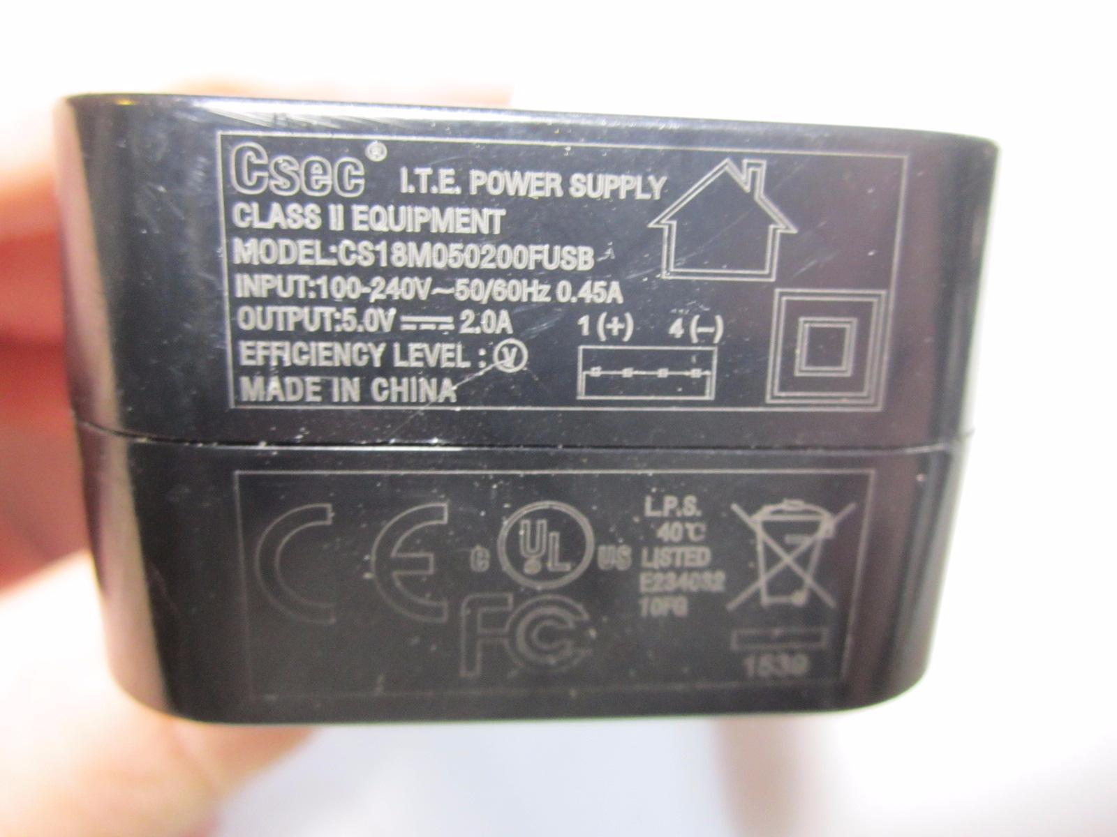 Mocny zasilacz CSEC CS18M050200FUSB 5V 2A