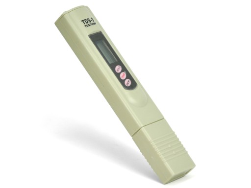 Miernik kropelkowy tester twardości wody TDS-3 z termometrem