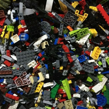 Karton klocki LEGO 3kg różne zestawy
