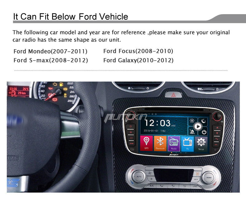 Radio nawigacja Gps Ford Mondeo Galaxy S-Max Focus