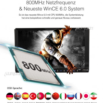 Radio nawigacja 2din GPS USB SD ekran dotyk