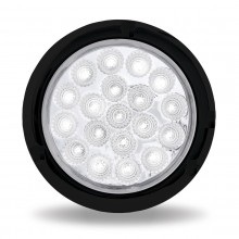 Tylne światło samochodowe okrągłe 12 LED 24V białe