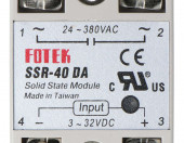 Regulator przekaźnik półprzewodnikowy Fotek SSR-40 DA 3V 32V – zdjęcie 2