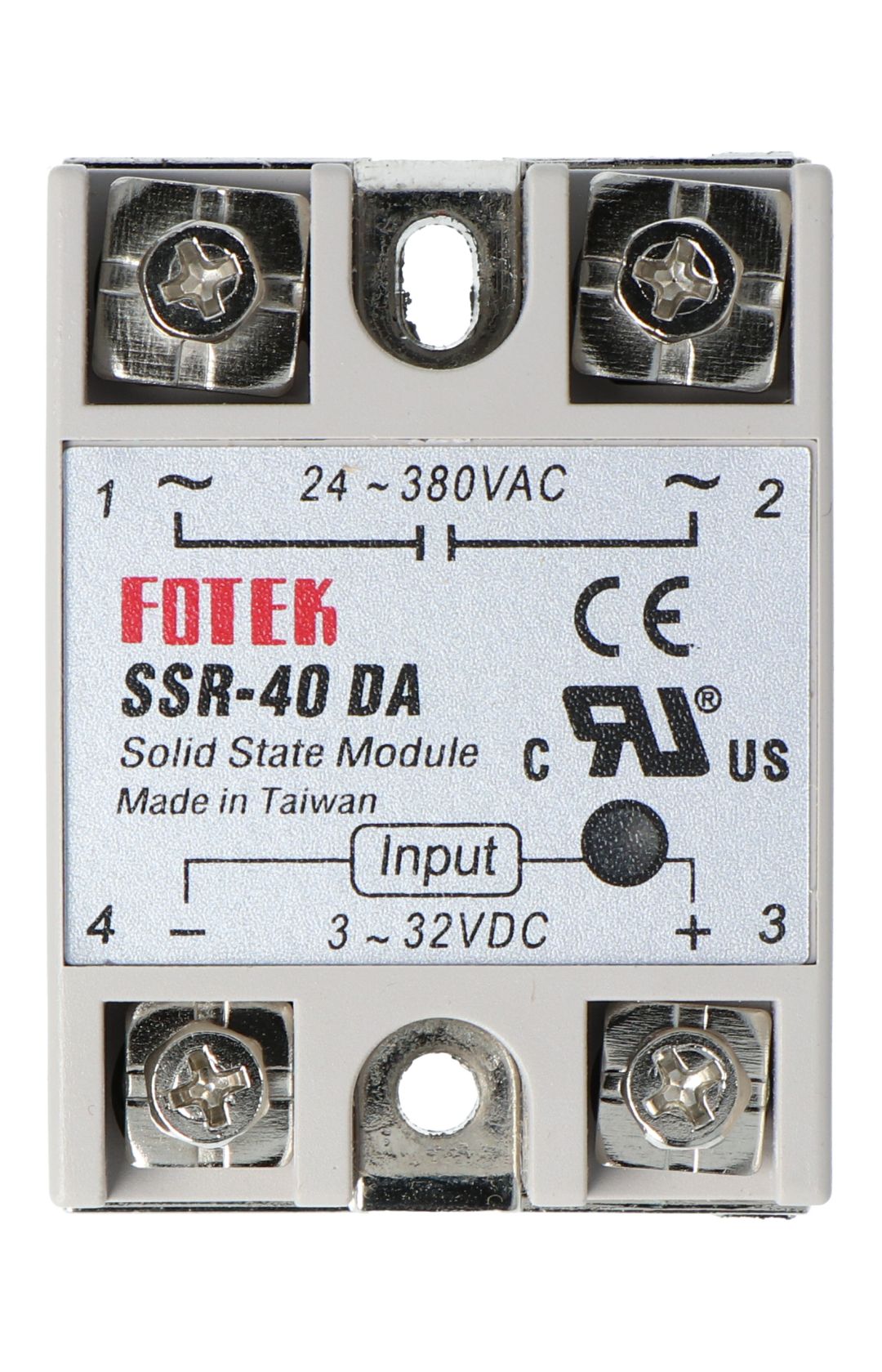 Regulator przekaźnik półprzewodnikowy Fotek SSR-40 DA 3V 32V
