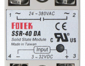 Regulator przekaźnik półprzewodnikowy Fotek SSR-40 DA 3V 32V – zdjęcie 1