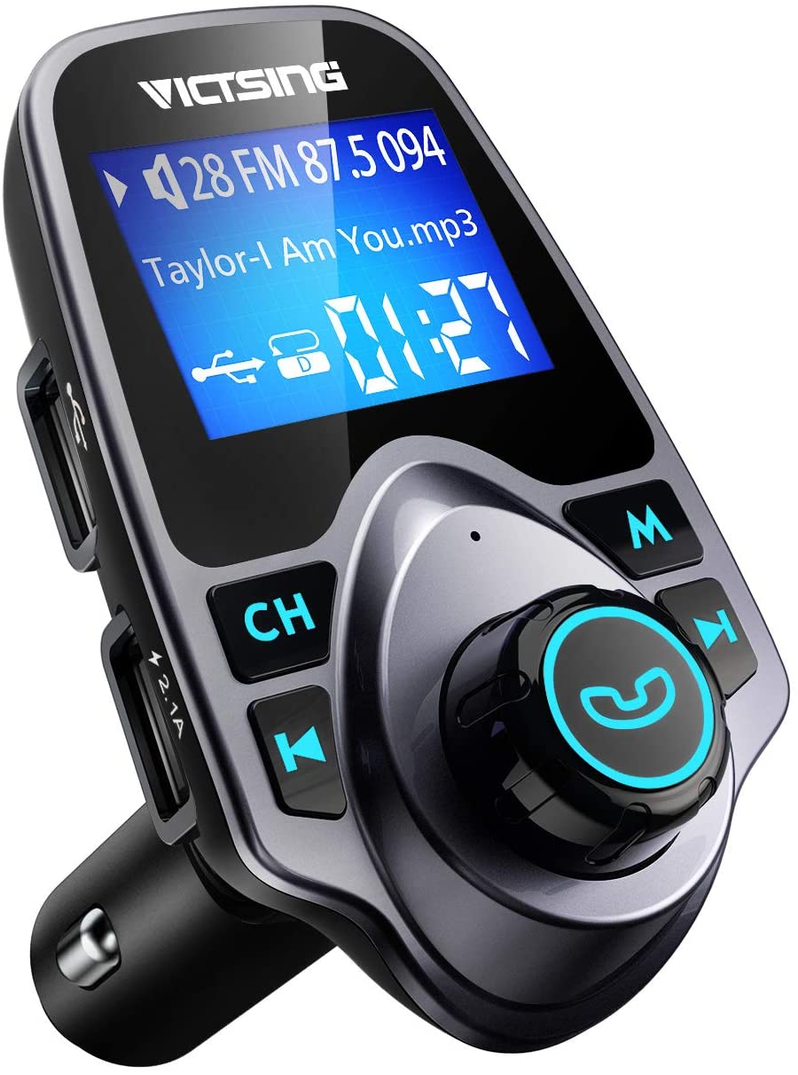 Adapter radia samochodowego z ładowarką VicTsing BH267A bluetooth