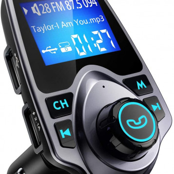 Adapter radia samochodowego z ładowarką VicTsing BH267A bluetooth