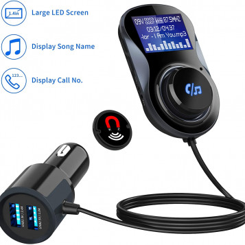 Transmiter adapter FM radia samochodowego Sonu BC30 bluetooth