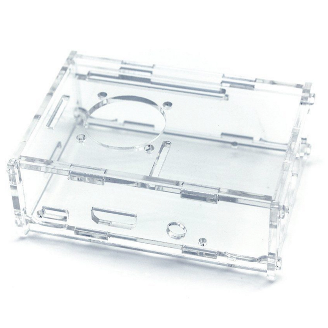 Akrylowa obudowa dla mini komputera Raspberry Pi 2 składana E0563