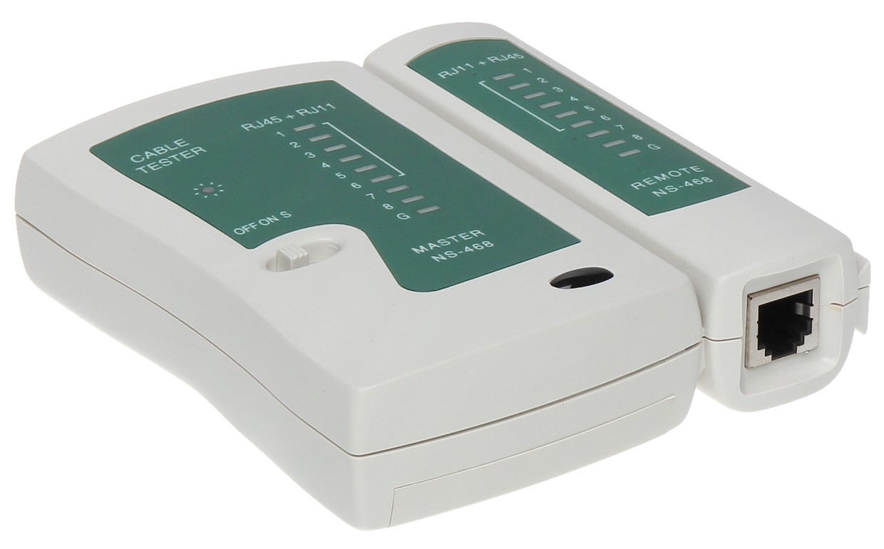 Tester okablowania RJ-45 RJ-11 Master NS-468