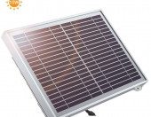 Panel słoneczny do pompy fontannowej 17V 10W 34x26cm – zdjęcie 2