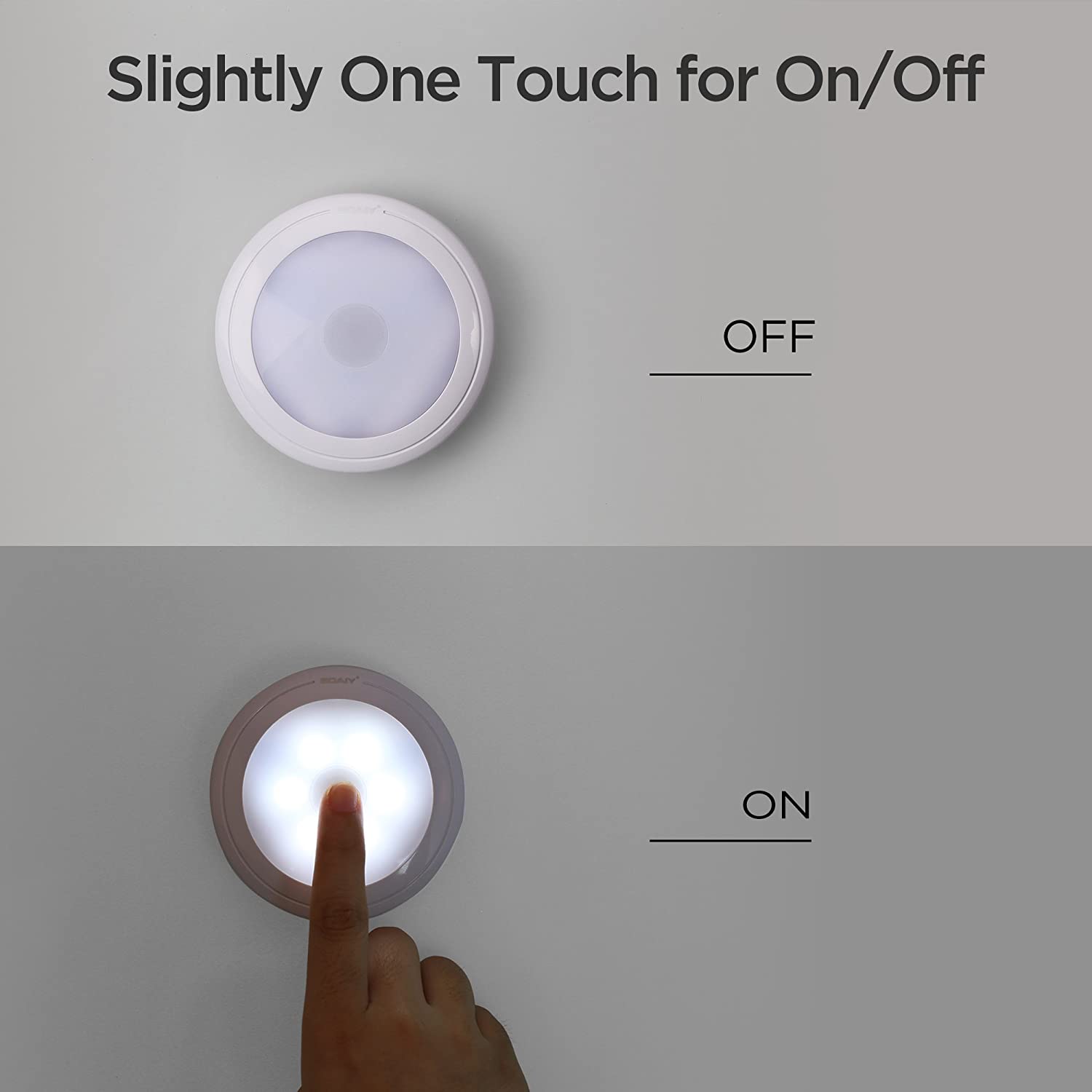 Oświetlenie LED na magnes Soaiy S-TS02 3 sztuki