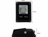 Wodoodporny reflektor LED Hegenda HD-TGD110-WW 10W IP65 – zdjęcie 3