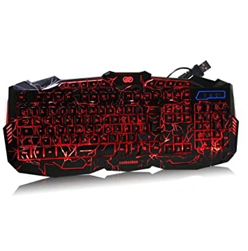 Klawiatura przewodowa Sanheshun Luminous podświetlana QWERTY