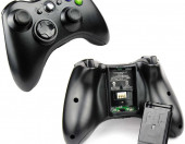 Oryginalny kontroler pad bezprzewodowy XBOX 360 1403 akumulator – zdjęcie 4