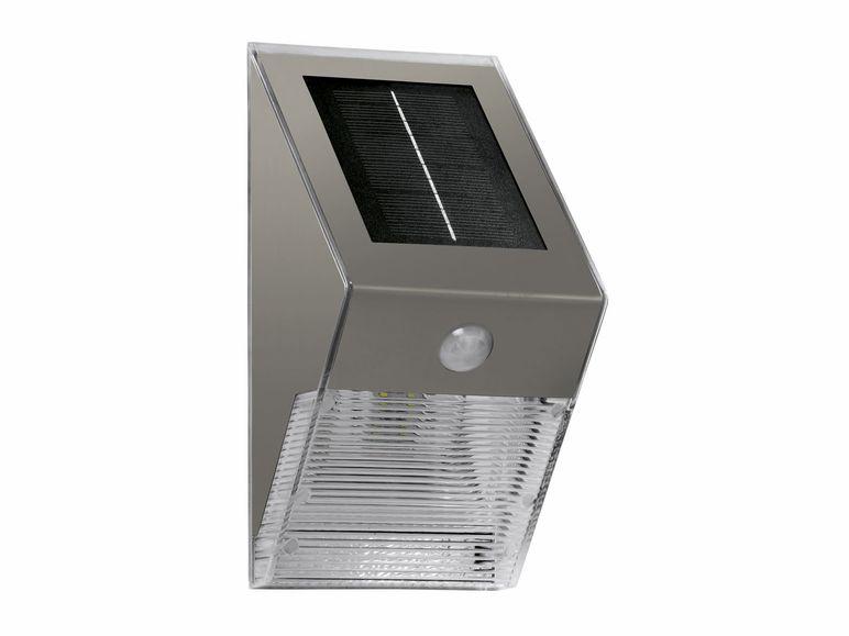 Lampa solarna LED z czujnikiem ruchu Livarno Lux HG00375B