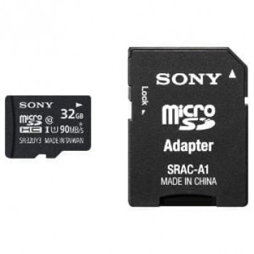 UHS-I class 10 Sony MicroSDHC 32GB SR-32UYA 40MB/s (używany)