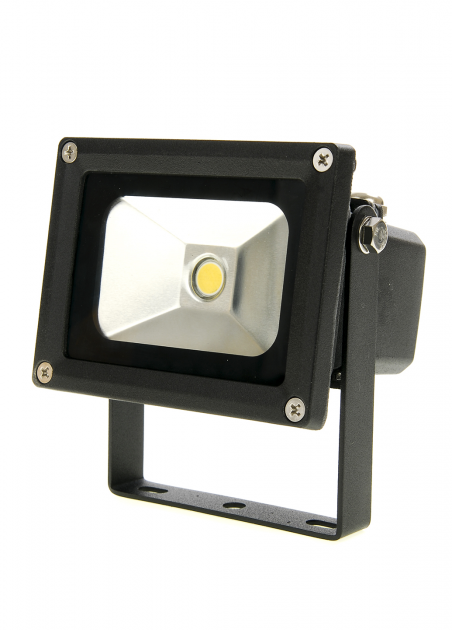 Naświetlacz lampa reflektor halogen LED Livarno Lux 10W czarna