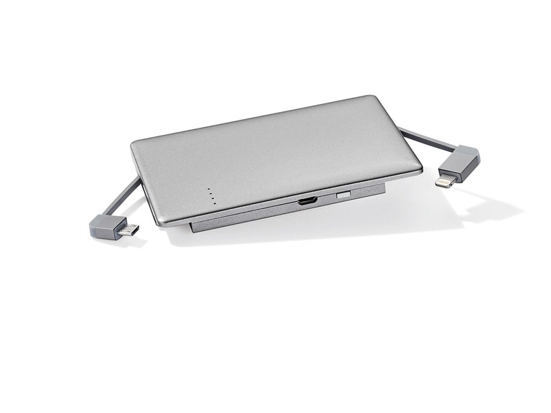 Kieszonkowy powerbank Slim SliverCrest SPB 3.000 C3 3000mAh