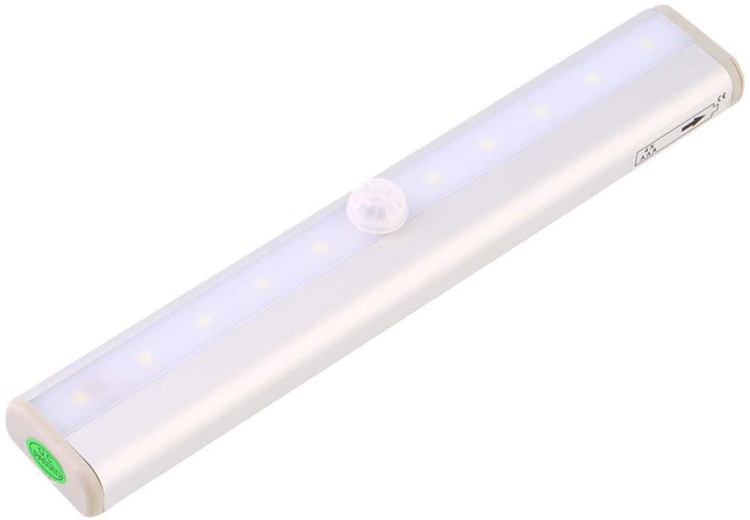 Lampa czujnik ruchu na magnes 10 LED zimna barwa