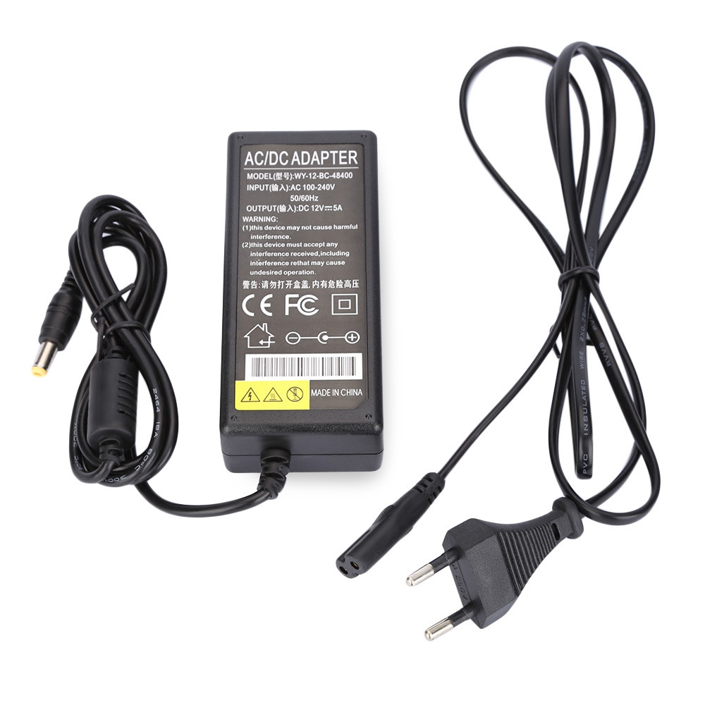 Zasilacz przelotowy AC/DC 12V 5A WY-12-BC-48400