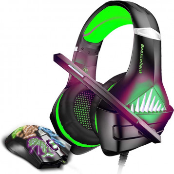 Słuchawki nauszne gamingowe Beexcellent GM-5 USB