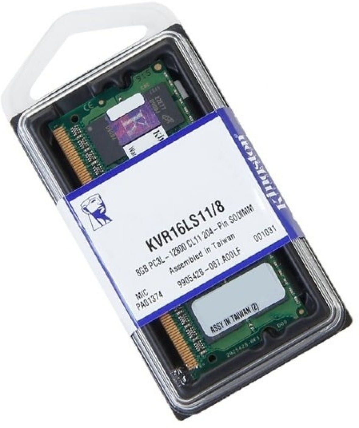 Pamięć RAM Kingston DDR3 8GB 1600 MHz CL 11 KVR16LS11/8