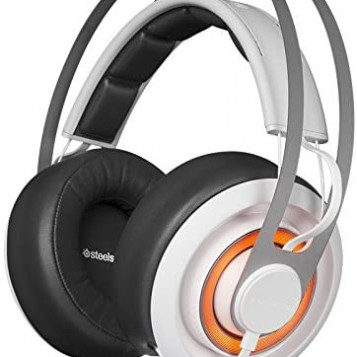 Słuchawki nauszne gamingowe Steelseries Siberia Elite białe