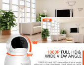 Niania elektroniczna wideo Yuanguo U5D25 1080p FHD – zdjęcie 5
