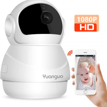 Niania elektroniczna wideo Yuanguo U5D25 1080p FHD