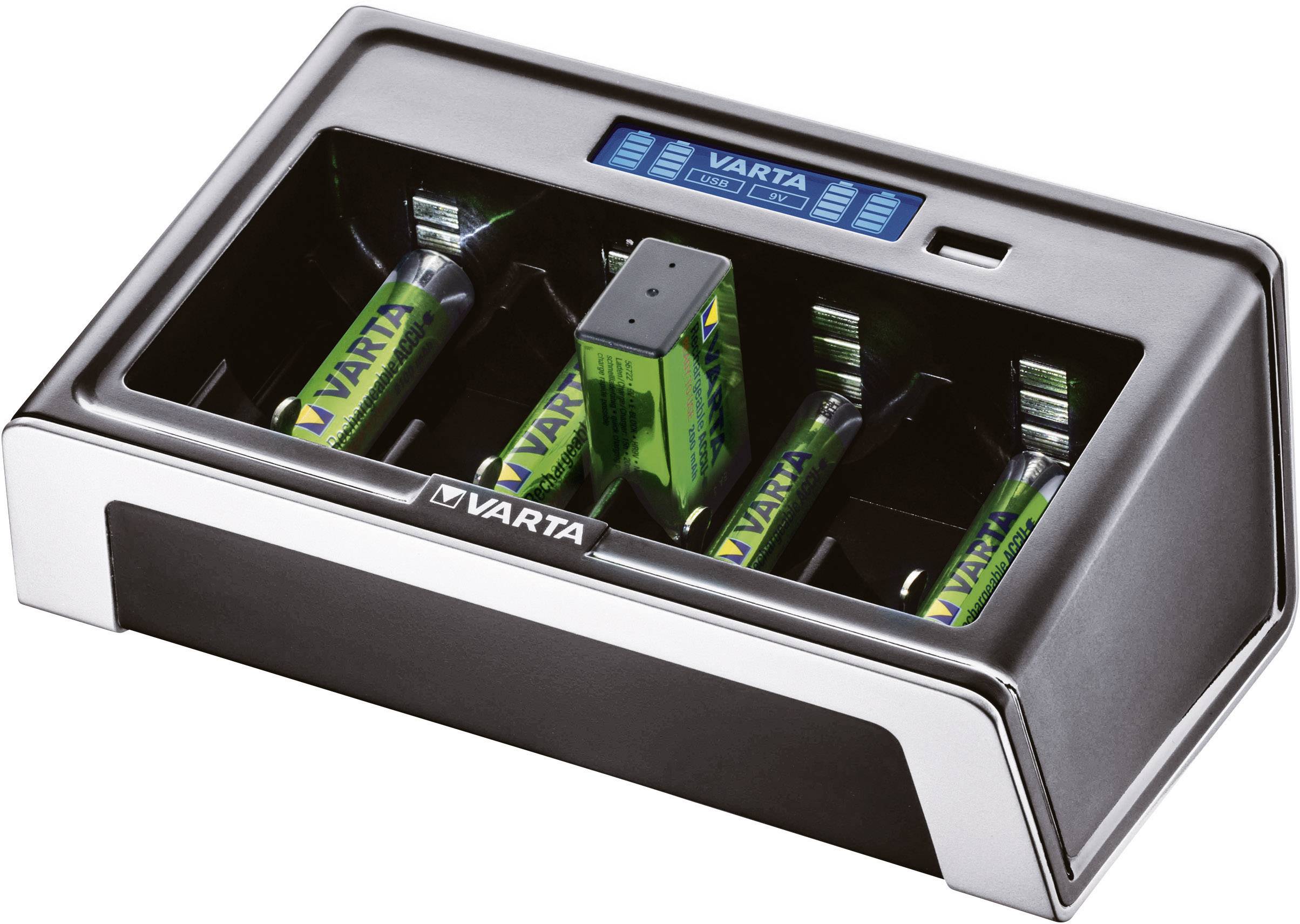 Ładowarka do akumulatorów Varta LCD Universal