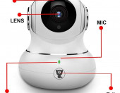 Niania elektroniczna wideo IP Littlelf LF-P1t 1080p FHD 360 biała – zdjęcie 4