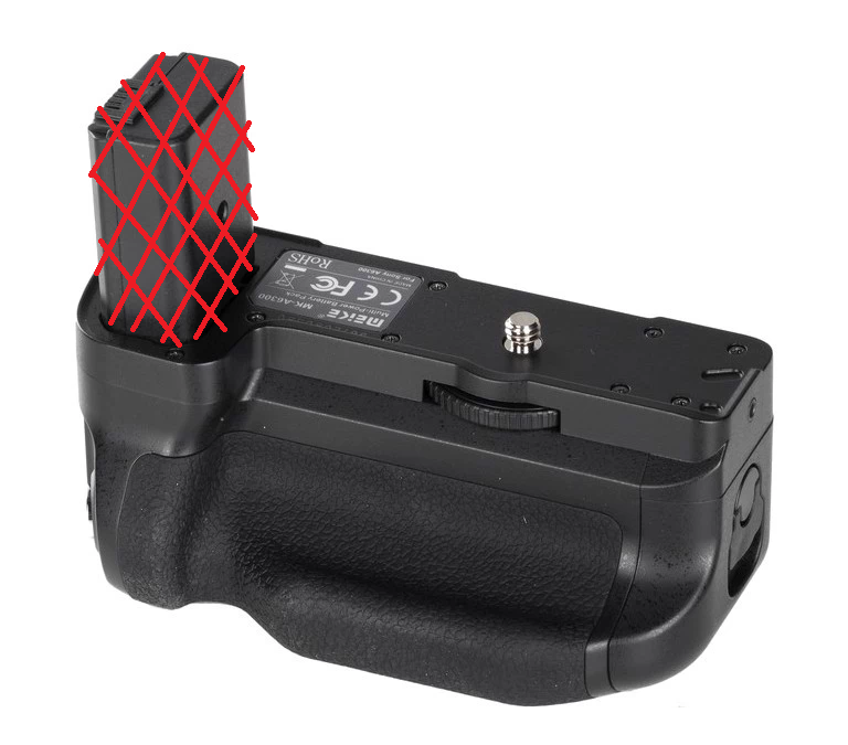 Battery pack MeiKe MK-A6300 do Sony A6300