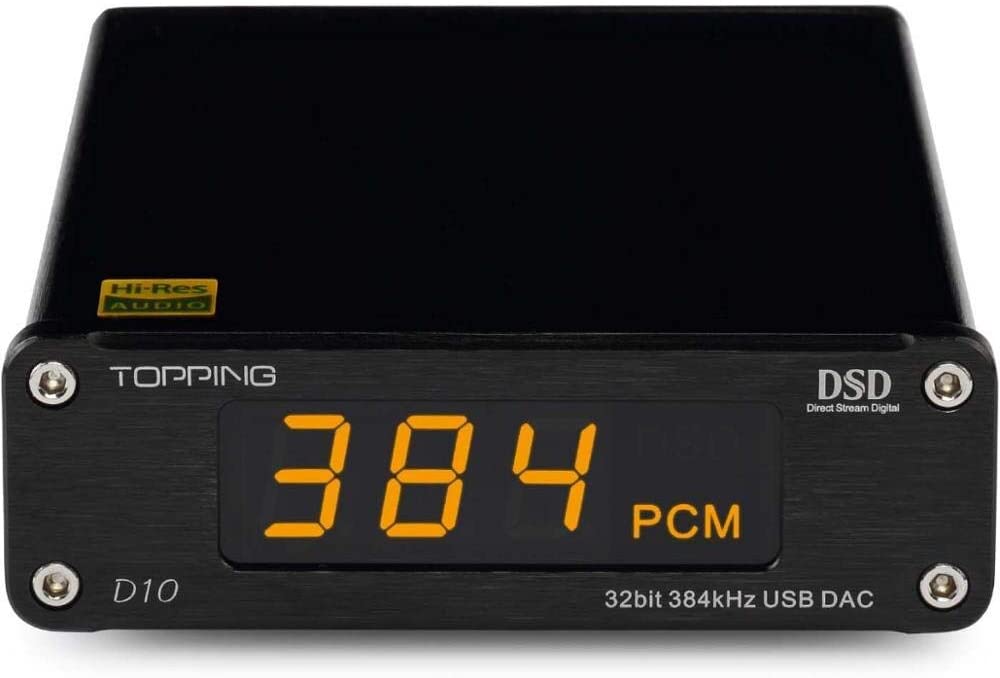 Przetwornik cyfrowo-analogowy DAC USB Topping D10