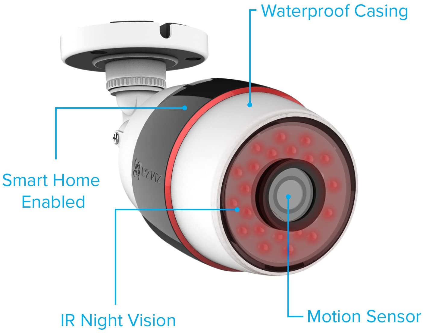 Kamera tubowa IP Ezviz C3S CS-CV210 WiFi FHD