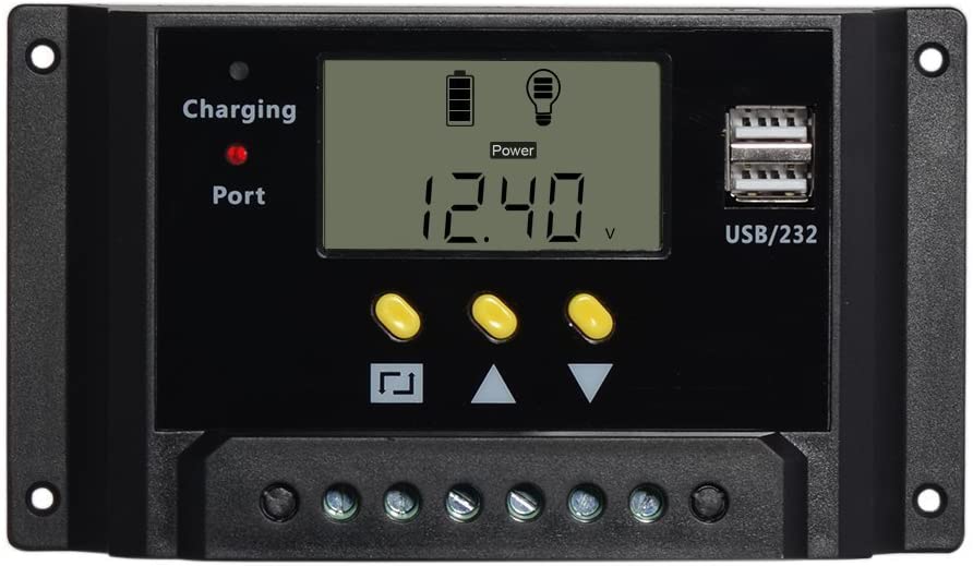 Solarny regulator ładowania PWN 12/24V 30A LMS2430