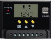 Solarny regulator ładowania PWN 12/24V 30A LMS2430 – zdjęcie 1