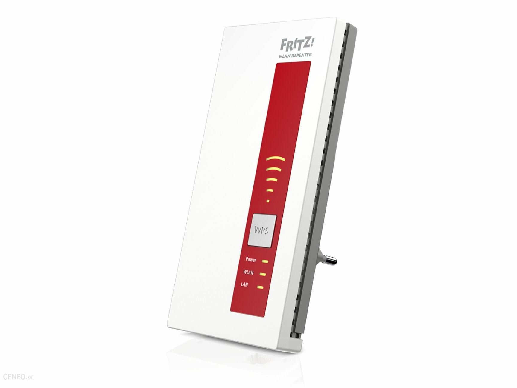 Wzmacniacz WiFi AC+N FRITZ!WLAN Repeater 1750E Czarny