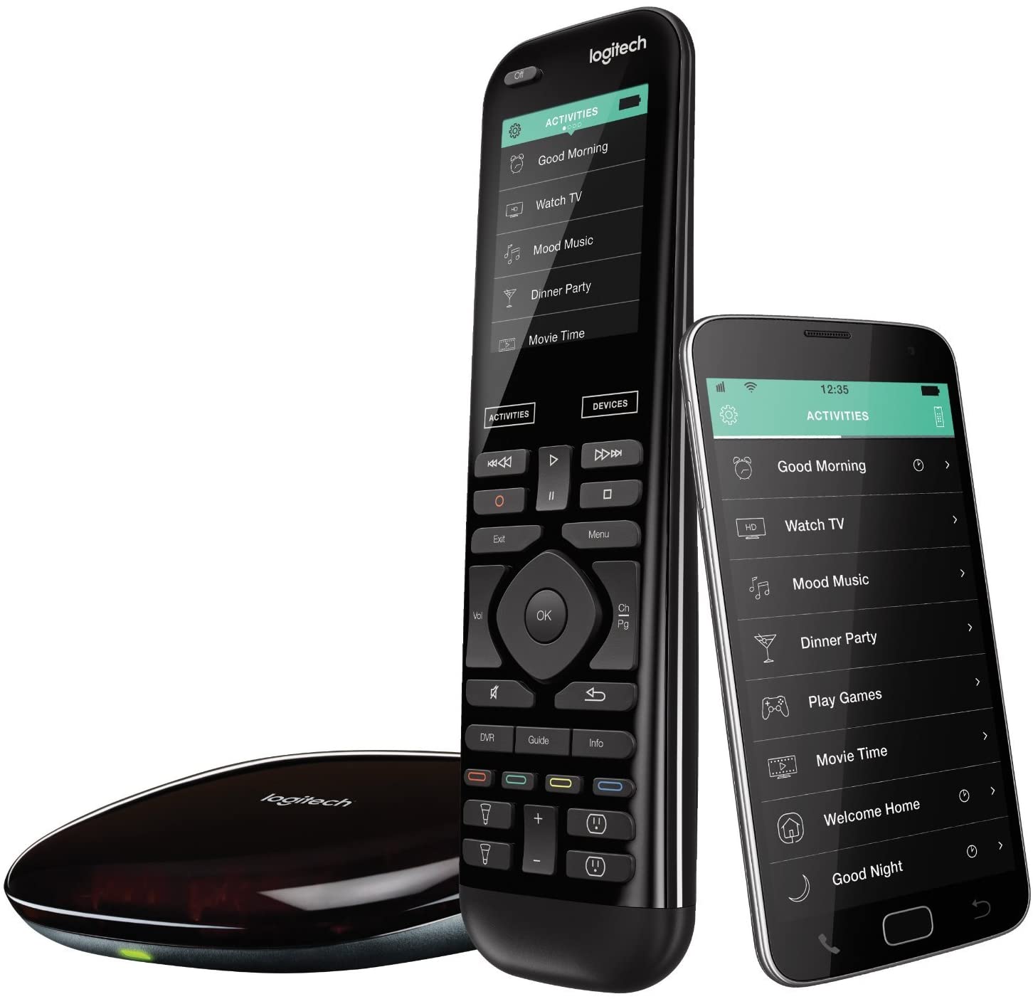 Uniwersalny pilot Logitech Harmony ELITE 15w1 + HUB