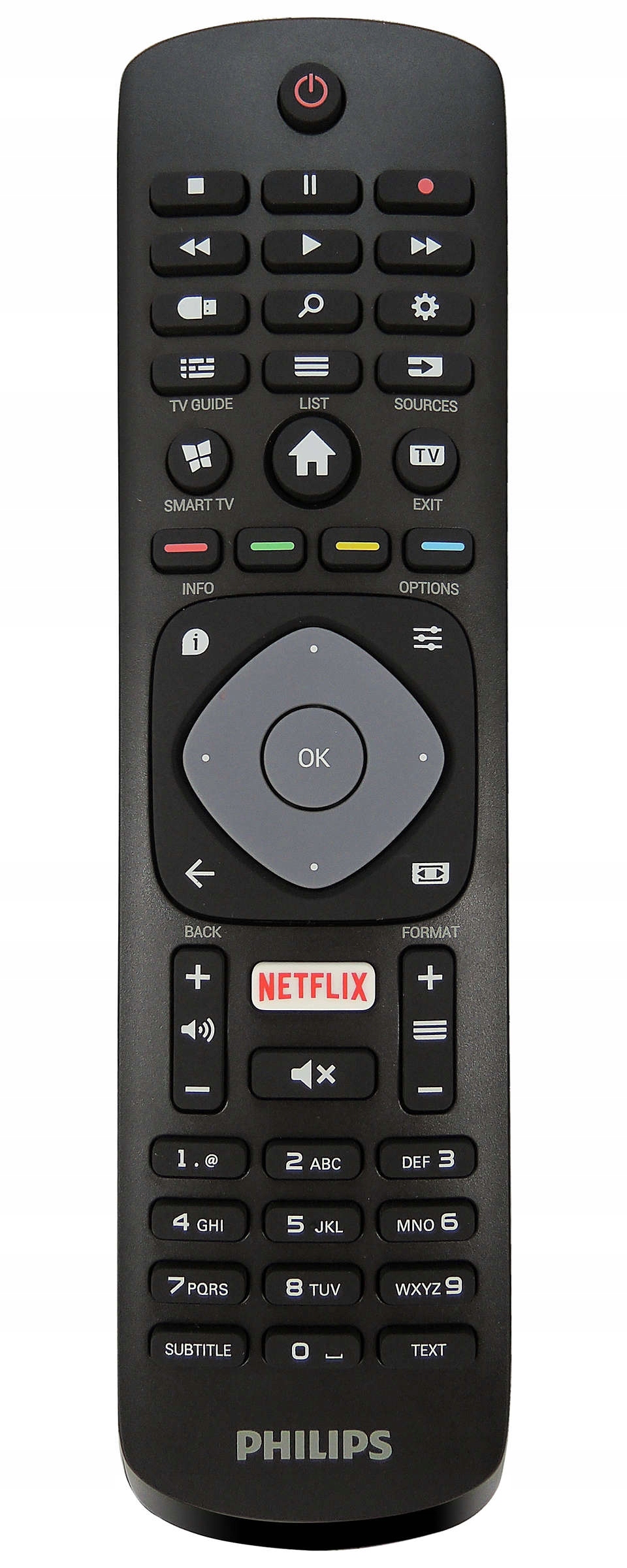 Oryginalny pilot Philips PFS5823 PUS6503 6203 6523 SMART Netflix