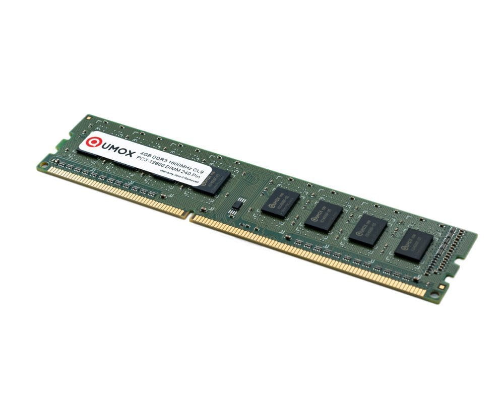 Pamięć ram Qumox 4GB DDR3 1600MHz PC3-10600 240 pin DIMM