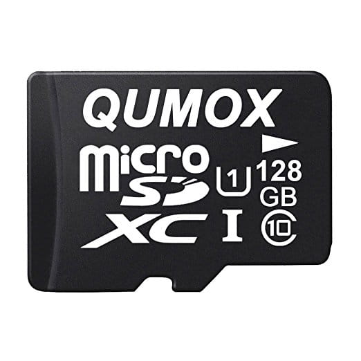 Karta pamięci microSD XC 128GB 80Mb Qumox