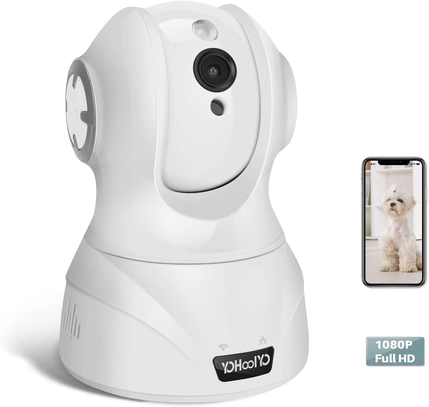Niania elektroniczna wideo Yohoolyo 825 1080P FHD WiFi