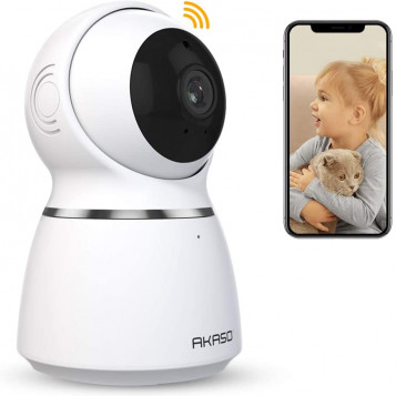Niania elektroniczna wideo Akaso P50 WiFi 1080P 360