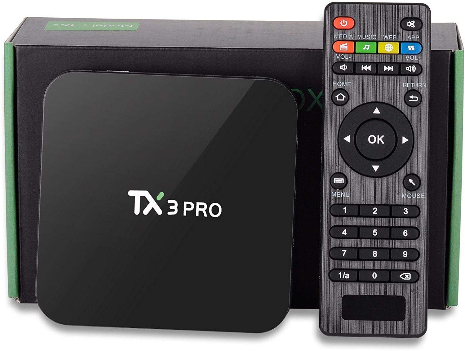 Odtwarzacz multimedialny tuner TV Box TX3 Pro Netflix