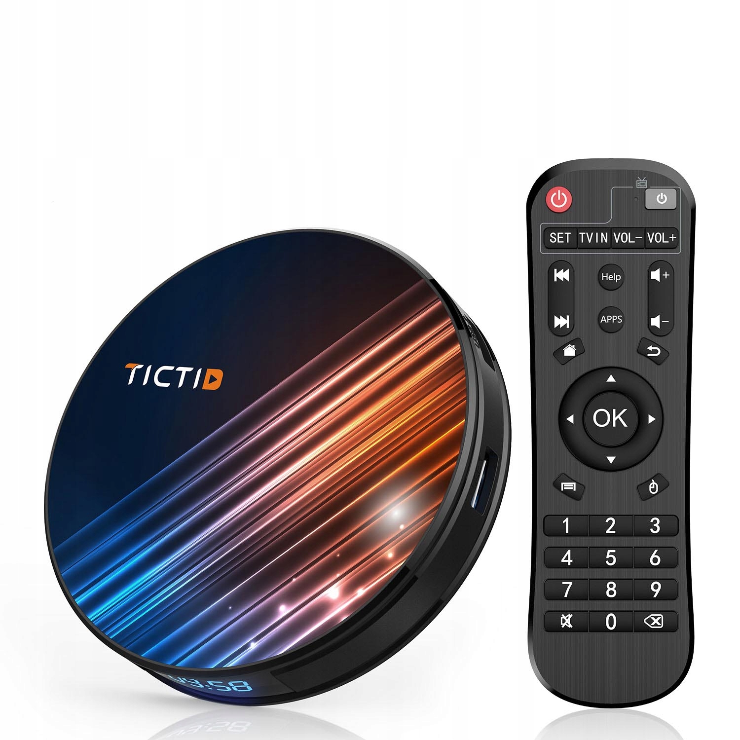 Odtwarzacz multimedialny tuner TV Box TicTid R8 Max 4/128GB
