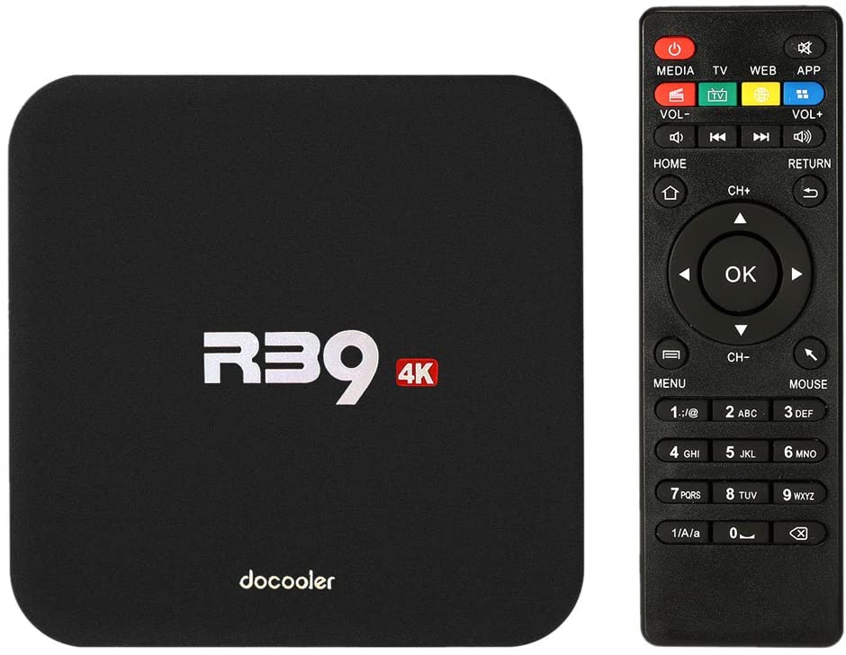Odtwarzacz multimedialny tuner TV Box Docooler R39 4K 1/8GB