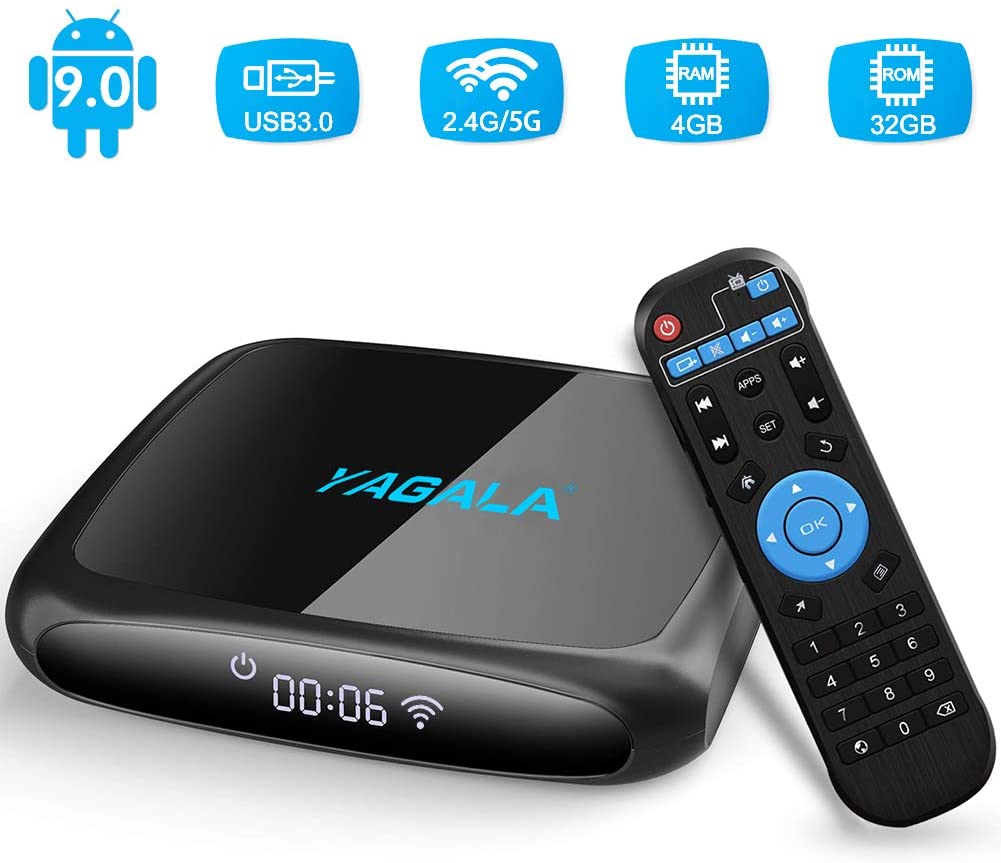 Odtwarzacz multimedialny tuner TV Box Yagala V3 4/32GB