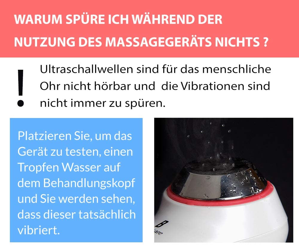 BBS Care Pro ultradźwiękowe urządzenie 1 MHz dla ciała i twarzy